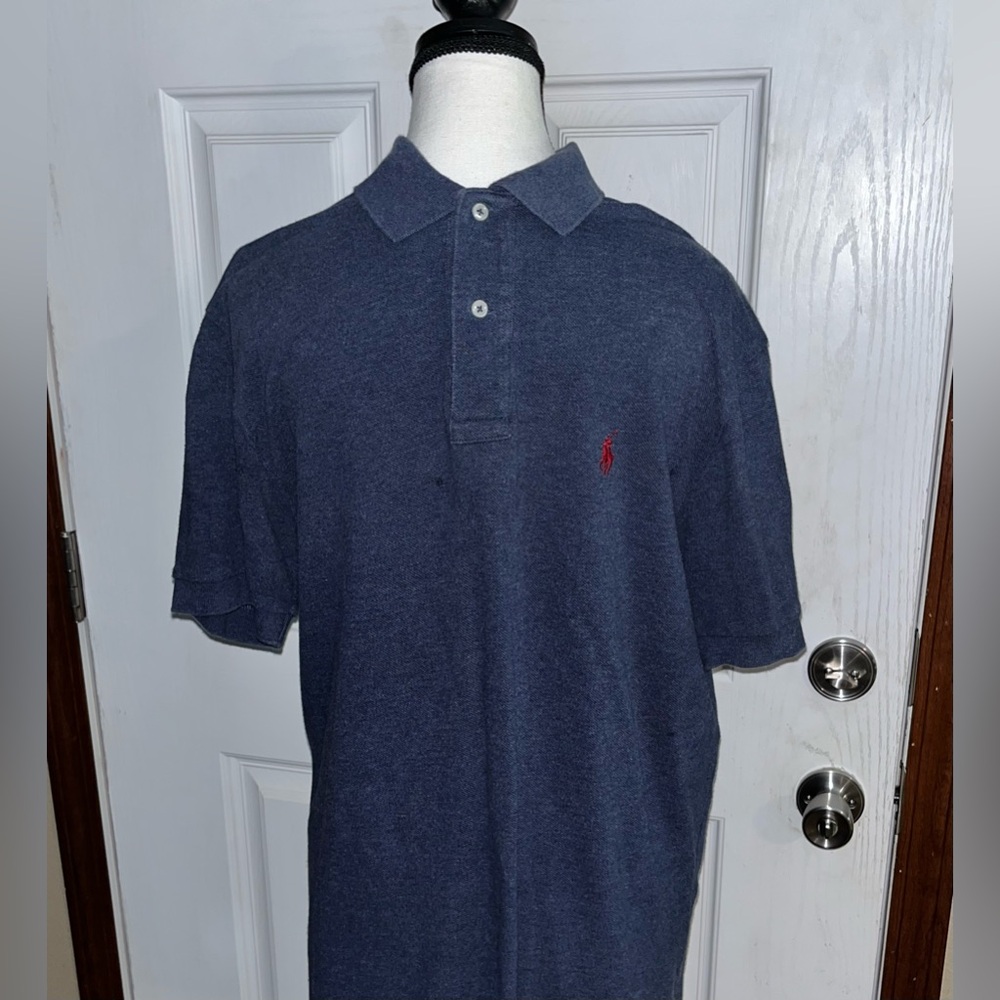Men’s Polo Ralph Lauren Polo Shirt Size Medium Blue
